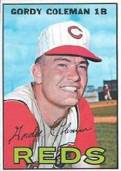 1967 Topps Baseball Cards      061      Gordy Coleman